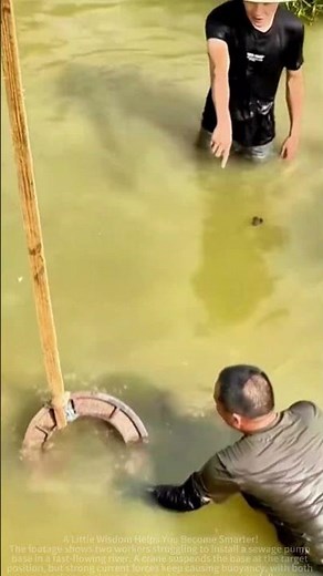 Sewage pump base installation sharing