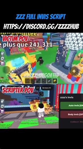 The discord server has all the scripts the Discord link in comments #script#sab #stealabrainrot