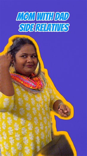 Karen vincent🌻 on Instagram: "Family’s got 99 problem but cleaning ain’t one 😮‍💨 Thanks to @justsnabbit [funny, house help, lmao, for you, dad side relatives vs mom side relatives, family drama, funny family, sketch comedy, family]"