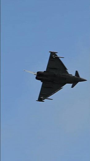 Italian Eurofighter Typhoon at RIAT ✈️ Epic Aerobatics #Eurofighter #RIAT #RIAT2025