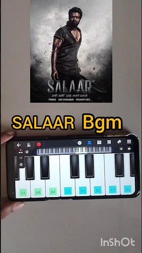SALAAR BGM - Piano Tutorial & Cover
