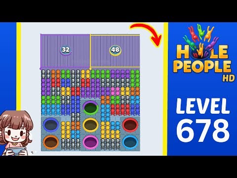 Hole People Level 678 Solution Walkthrough