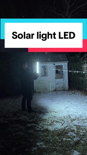 Brightest Solar Powered LED Floodlight on TikTok Shop