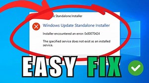 How to Fix Error Code '0x80070424' on Windows 11
