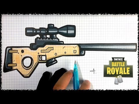 DRAW SNIPER - FORNTITE