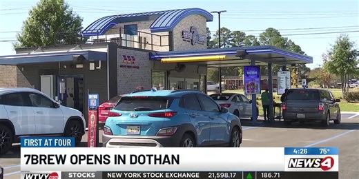 7 Brew officially opens in Dothan
