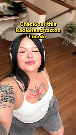 🫶 #radiohead #lyrics #tattoo #script #fineline