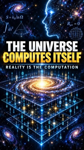 Reality Is the Computation #shorts #holographicuniverse #informationphysics #computational