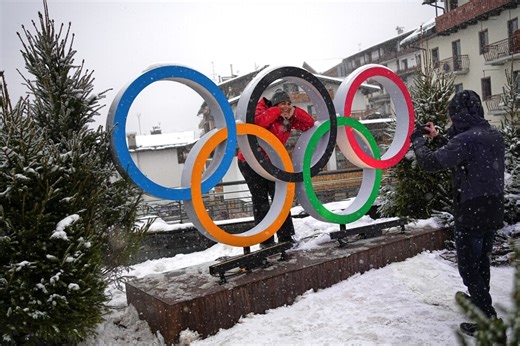 The hospitality stop known as 'Ice House' is now the 'Winter House' for US athletes