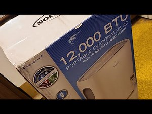 SoleusAir Portable AC & Heat Pump Review'ish Unboxing and Look Inside