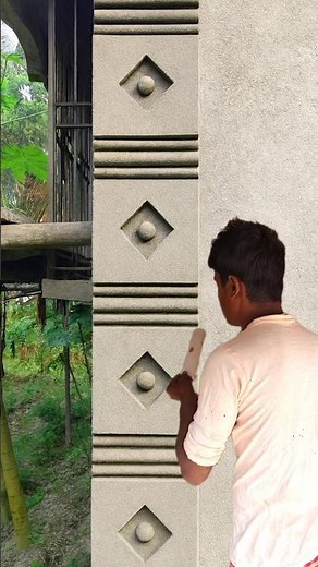 Wall Corner Design 👍👌.#vairalshort #youtubeshorts #walldesing.