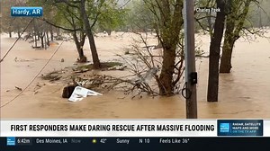 Here are the words from Hardy, AR Police Chief Scott Rose in reference to this incident in Hardy with the flooding this weekend where he and others risked their lives to save a man then had to be rescued….”I’ve barely had a moment to pause, reflect, or even catch my breath. And when I do, it’s been spent answering calls, replying to messages, trying to catch up, or stealing a few hours of sleep when I can. This video by Charles Peek from The Weather Channel captures what we endured, but I hate t