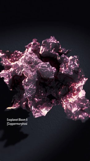 Exoplanet Bloom II [Coppermorphosis] Made with #touchdesigner Second opportunity to explore the new @Edgar SARV Noise Suite Beta .tox. This one used the new Value 4D type - so much more to unpack with it… #touchdesignervisuals #generativeart #digitalartist #touchdesignerart Exploring morphing, metallic, reflective textures to evoke an alien flora. A biosphere consisting of shifting metaliquid life.