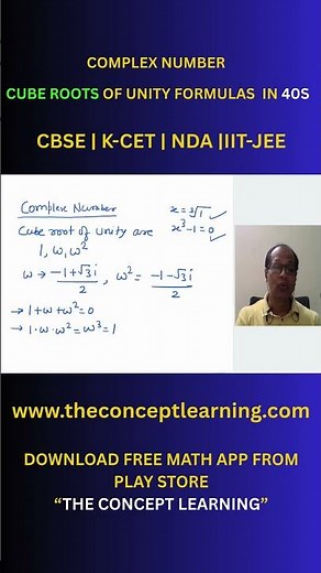 🔥 Cube Roots of Unity 🧮 | Magical Formula & Tricks for Exams 🚀