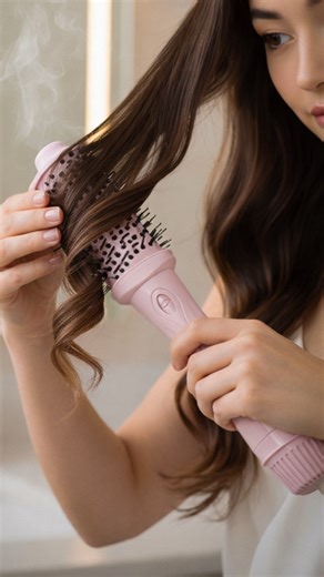 Girls Select 💁🏻‍♀️ on Instagram: "One brush for every length, every texture — the 2-in-1 Magic Brush made for all hair🫶 ✨ 2-in-1 Dryer + Styler – Dry and style at the same time 🔥 Fast Airflow Tech – Quick, smooth results 🌀 Anti-Frizz Ion Care – Shinier, sleeker finish 💁‍♀️ Volumizing Oval Brush – Lifts, smooths & adds bounce"