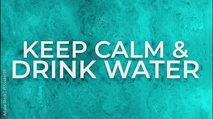 Beautiful Looping Clear Water in 4k resolution, you'll be able to use natural, clean water in all of its beauty. Add this looping video in your title or background videos - keep calm and drink water