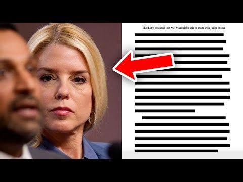 Pam Bondi Under Fire Over Redacted Epstein Files