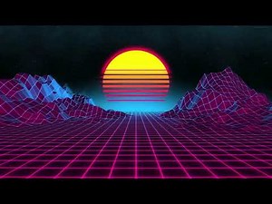 NEON SUNSET LIVE WALLPAPER 1 1