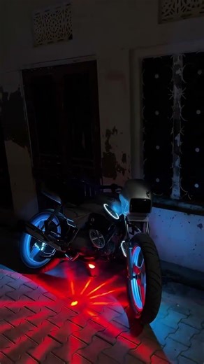 splendor Punjabi modified lighting 🔥👿🦅 #splendor #tyer #modified #lighting #alloywheels #shorts #yt