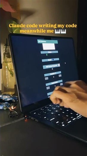 Playing Yeda Yung on Web Harmonium While Claude Code Works
