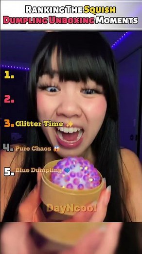 Ranking the Most Satisfying Dumpling Squishy Unboxing 🥟😍 #shorts #satisfying #unboxing #usa