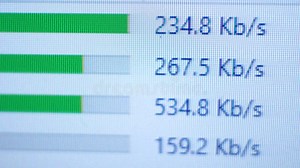 Download Process Bar on Screen Stock Footage - Video of download, interface: 154565082