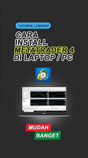 Cara Instal MT4 di Laptop untuk Pemula Terbaru 2025 #mt4 #metatrader4 #metatrader