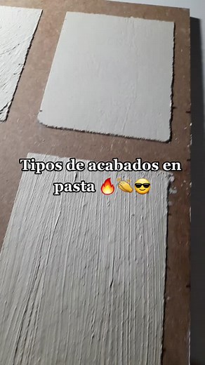 Tipos de acabados en pasta 🔥👏😎