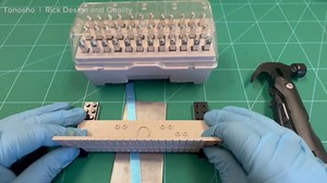 1mm (3/64") Letter & Number Stamp Set with Patented Alignment Tool Box – 36 PCS A–Z & 0–9 Metal Punch for Jewelry, Metal Tags, Leather, Wood (HRC62 Steel)