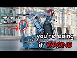 How to Make Custom Plastic Parts | Fusion 360 CAD Tutorial | VEX Robotics