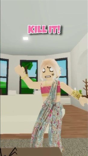 Roblox Spotted Spider..😂💅🏻| #roblox #shortsfeed #trending #viral #funny #brookhaven #diy