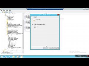 how to configure audit policy