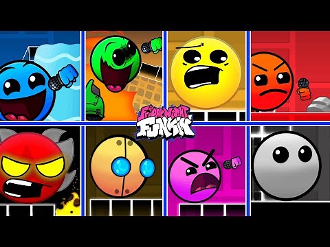 FNF: Vs Easy, Normal, Hard, Harder, Insane, Demon, Auto, Unrated, Normal-God // Geometry Dash 2.2