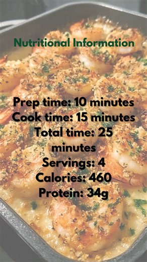 1.5K views · 21 reactions | Golden Baked Shrimp in Creamy Parmesan Sauce Treat yourself to golden, oven-baked shrimp smothered in a rich, creamy Parmesan sauce. Each bite bursts with buttery, garlicky flavor and a crispy, cheesy finish that’s pure comfort and luxury in one dish. | Seafood Recipes & Ideas | Facebook