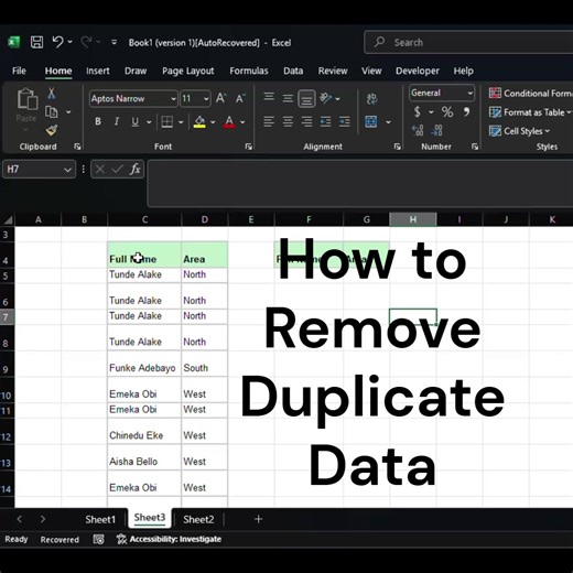 How to Instantly Remove Duplicates from a List in Excel Stop wasting time manually deleting duplicates! Learn the simplest, fastest way to automatically remove duplicates from your data list #Sheets #RemoveDuplicates #DataCleanup #UniqueFunction #excelHacks | SIIT - Scholars International Institute Of Technology
