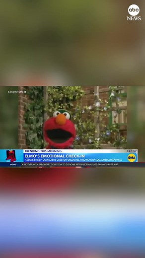 It’s always nice to hear from an old friend. Elmo checked in with the internet this week, and the responses — from singer T-Pain to Pres. Biden — were emotional. @gma has the story. #elmo #sesamestreet