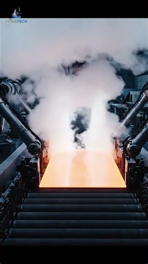 Inside the Tempered Glass Factory: How Bulletproof Glass Is Made! #Shorts