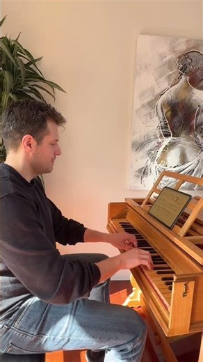 Sight Reading on a Harpsichord!