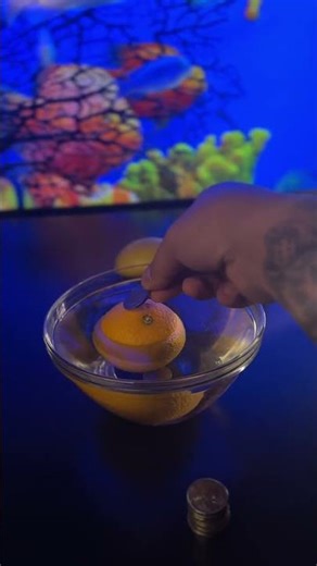 Orange Coin Challenge #coin #orange #challenge #satisfy #relaxing