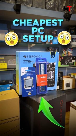 Cheapest PC Build 😱 #shorts #pcbuild