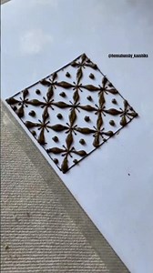 Grid Mehndi Design Tutorial🤗 #mehndi #hennamagic #henna #mehndidesign #mehnditutorial #mehndi