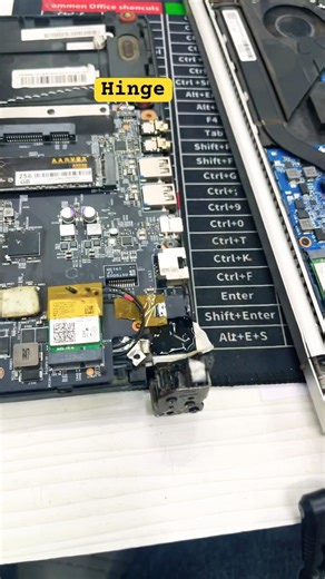 Hp pavilion gaming laptop fabrication #sumittechnical #febrication #laptop #hinges #laptoprepair