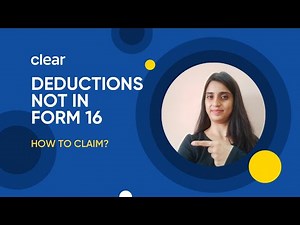 How to claim deductions not reflected in Form 16 | Claim additional deductions & save tax FY 2020-21