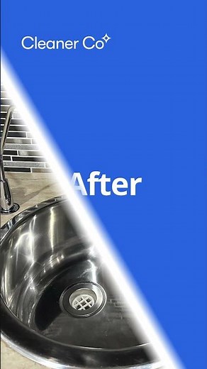 Sink Cleaning Before and After | Cleaner Co Perth