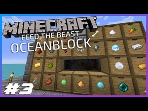 FTB OceanBlock Ep.3 Mob Farm But Its OP