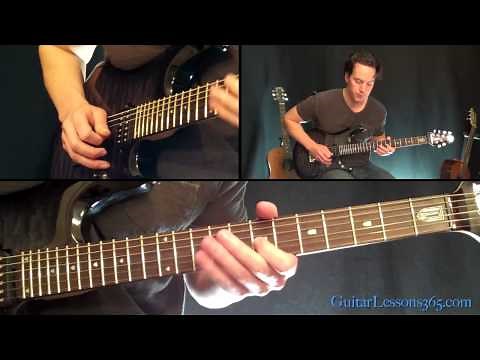 Fade To Black Guitar Lesson Pt.4 - Metallica - Outro Solo