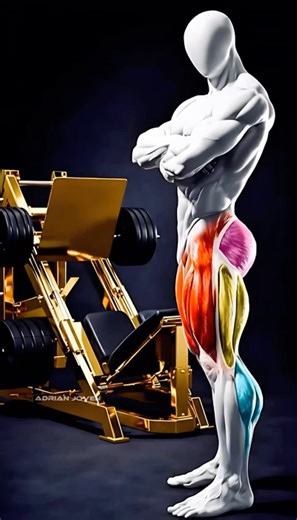 Hit your entire legs with the leg press machine🔥