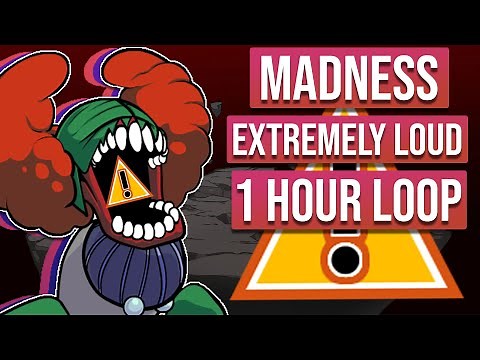 Friday Night Funkin' VS. Tricky - Madness | EXTREMELY LOUD | 1 hour loop