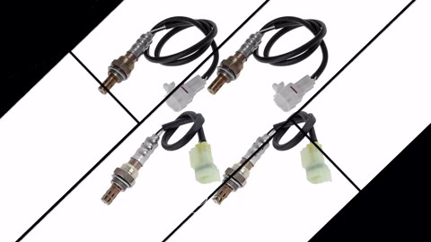 2 Pairs Upstream and Downstream Oxygen O2 Sensors Compatible with Suzuki 2001 Grand Vitara 2.7L,2006 2005 2004 2003 2002 Xl-7 2.7L,Replaces#234-4084 234-4222,Set of 4pcs