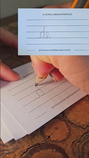 How do you write "de" using PRACTICAL CURSIVE WRITING?
